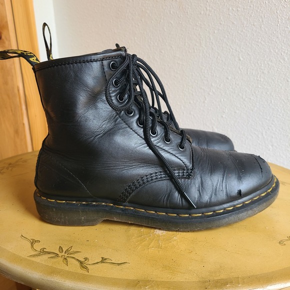 Dr. Martens Other - Dr. Doc Martens Pascal‎ Air Wair 1460 EU 42 US 9 Black Leather Combat Punk Boots